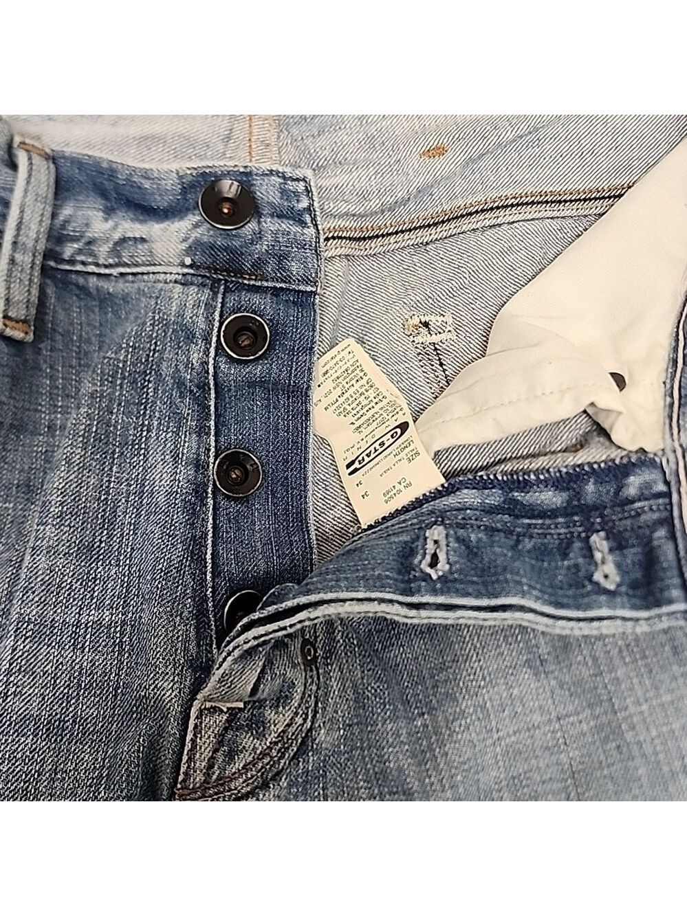 G-Star Raw Originals Coder Pant Jeans, Size 34x34 - Picture 12 of 17